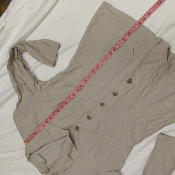 Taupe color blazer - Picture 9 of 15